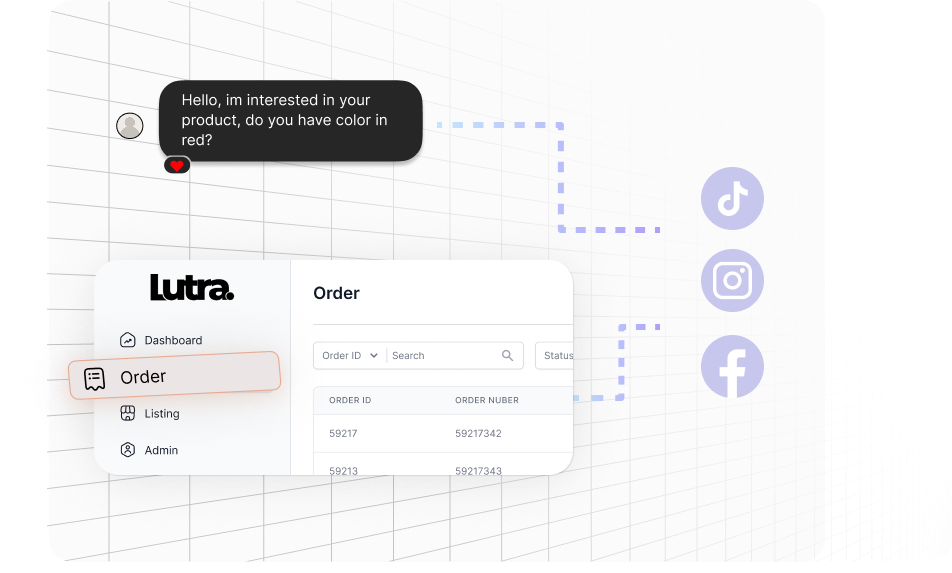 E-commerce Brands Interface